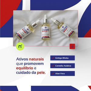 Durasil – Sérum com Bioativos Naturais | Higiene e Conforto Diário | Toque Seco, Absorção Rápida | 30 mL – Uso Externo