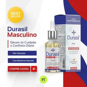 Durasil – Sérum com Bioativos Naturais | Higiene e Conforto Diário | Toque Seco, Absorção Rápida | 30 mL – Uso Externo